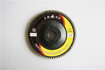 棕剛玉，125塑蓋百葉片反面